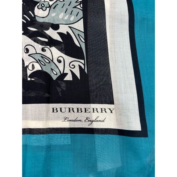Burberry Multi-Color Print Scarf Size 195cm x 135cm – NWT - Picture 2 of 4